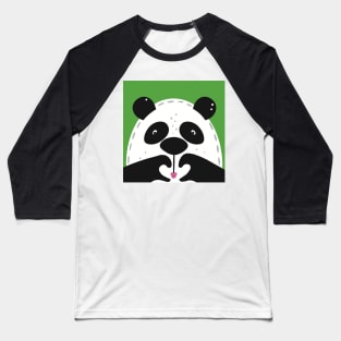 Panda bear Baseball T-Shirt